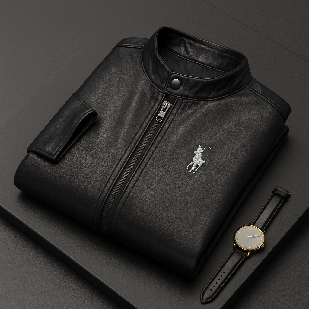 Jaqueta De Couro Rаⅼрһ Lаυrеn Inverno