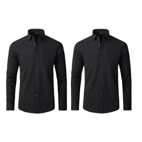 COMPRE 1 LEVE 2 | Camisa Social Ultra Elastech Anti amassados