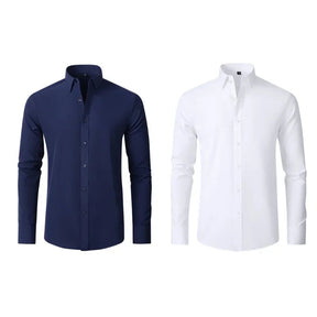 COMPRE 1 LEVE 2 | Camisa Social Ultra Elastech Anti amassados