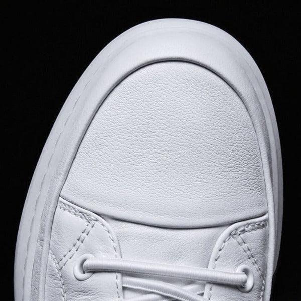 Sapatênis Masculino Flat de Couro Legítimo